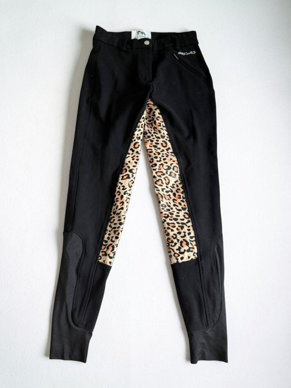 BUCKWILD Animal Print Breeches Horse Riding Pants Size XXS